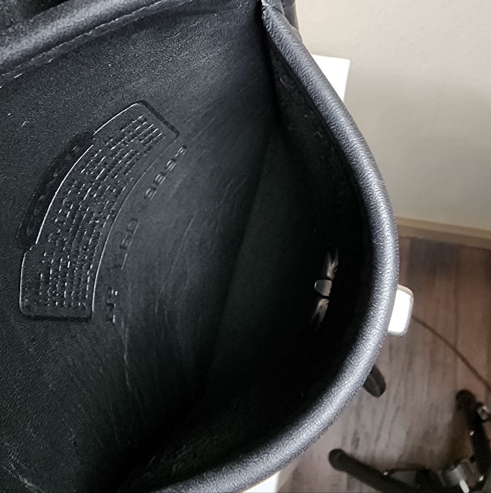 Vintage Coach Black/Nickel Scooter Bag #9893 - Picture 8 of 16